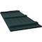 Ekena Millwork Americraft 6-Board (3 Batten) Wood Joined Board-n-Batten Shutters w/Ellipt Top, ARW401BE621X77FGH, PR ARW401BE621X77FGH - alternate 5